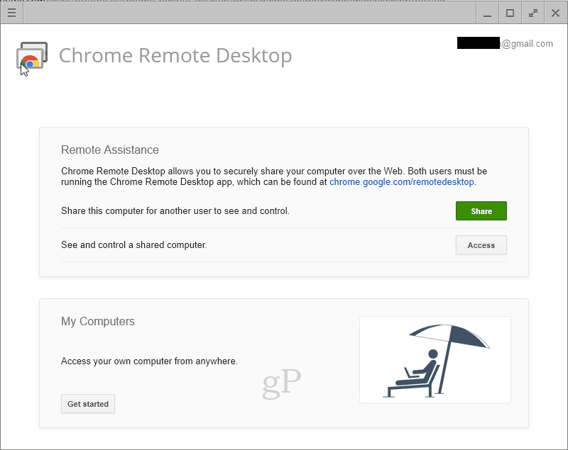 Stellen Sie unter Windows 10 eine Remoteverbindung zu einem Chromebook her
