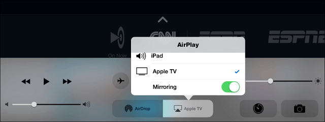 AirPlay auf Apple TV
