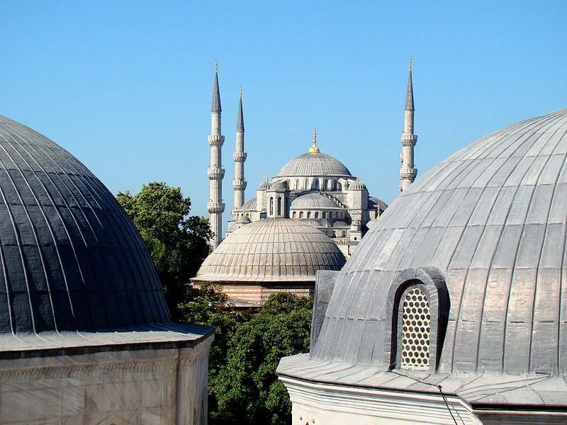 Architekturmerkmale der Blauen Moschee 