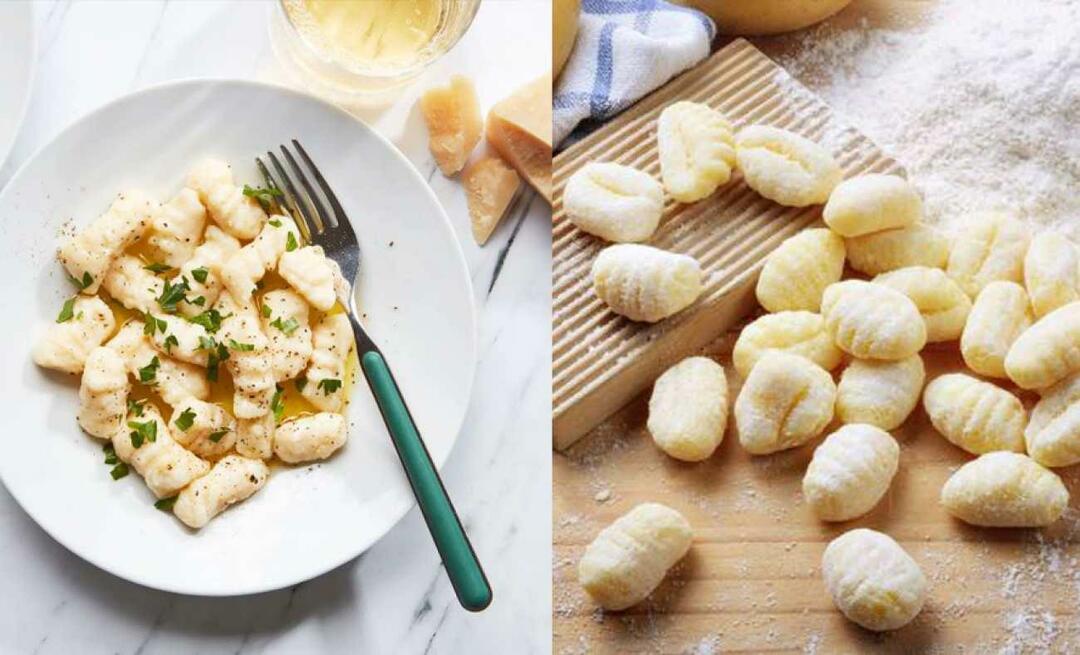 Können Gnocchi auch ohne Kartoffeln zubereitet werden? Hier ist der Geschmack der italienischen Küche, Gnocchi
