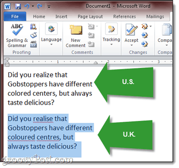 Wechsel zu USA amerikanisches Englisch im Büro 2010