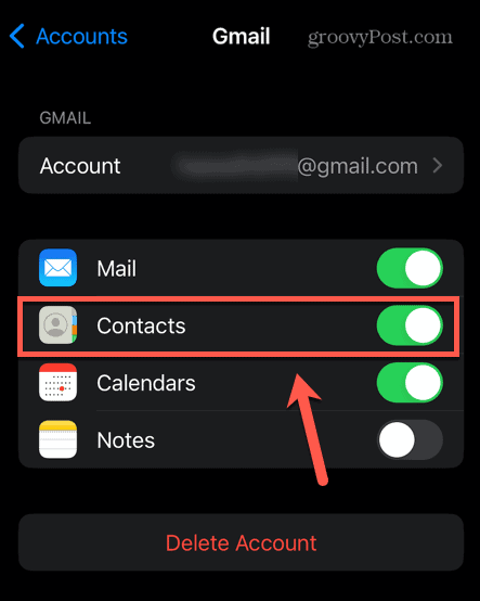 iphone gmail kontakte