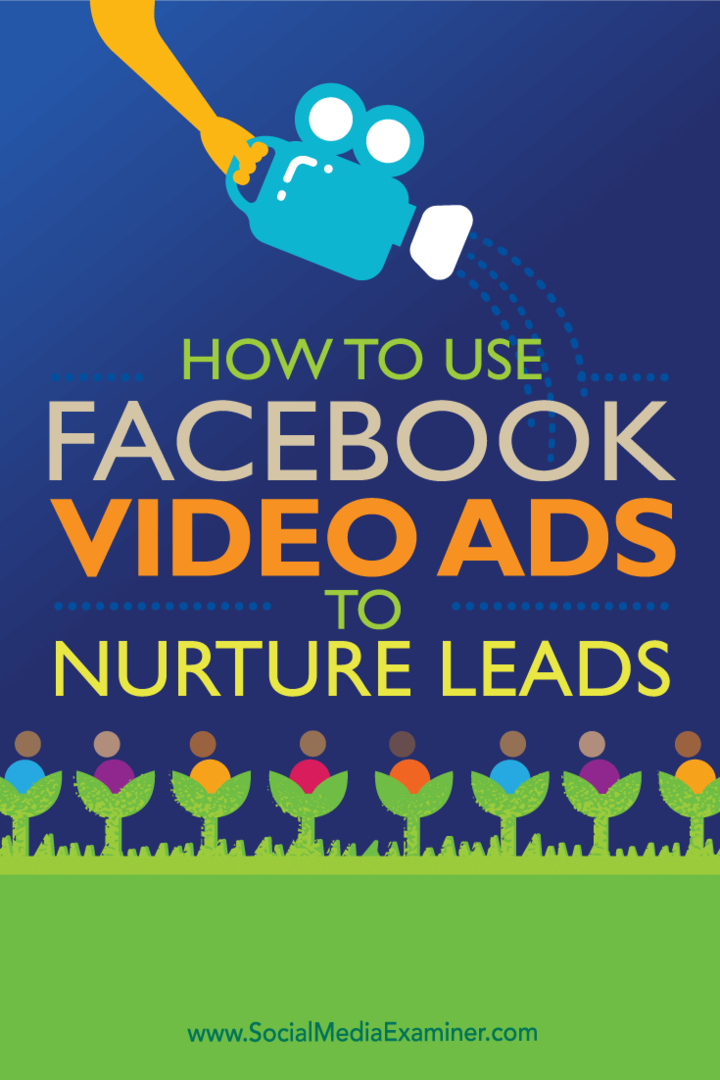 So verwenden Sie Facebook-Videoanzeigen, um Leads zu fördern: Social Media Examiner