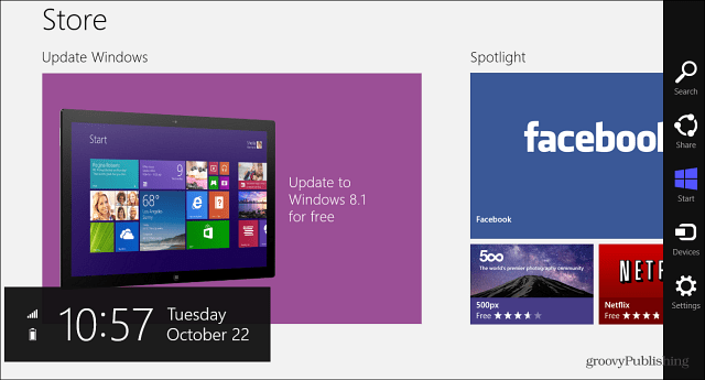 Update auf Windows 8.1
