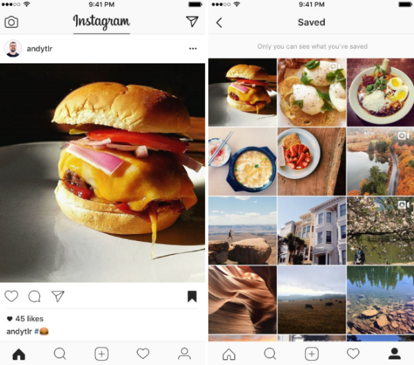 Von Instagram gespeicherte Beiträge sind ab sofort als Teil von Instagram Version 10.2 für iOS und Android verfügbar.