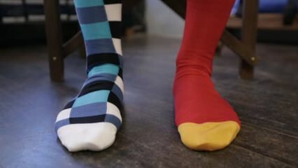 Wie werden die Socken bewertet, die alleine gelassen werden? 