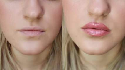Wie macht man die Lippen voller? Das einfachste und effektivste natürliche Lippenplumping