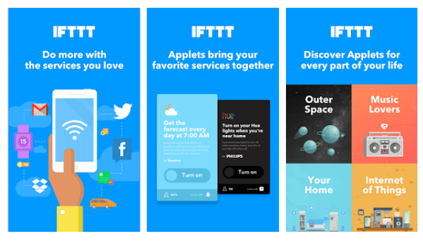Die neuen Applets von IFTTT bringen Ihre Lieblingsdienste zusammen, um neue Erfahrungen zu schaffen.