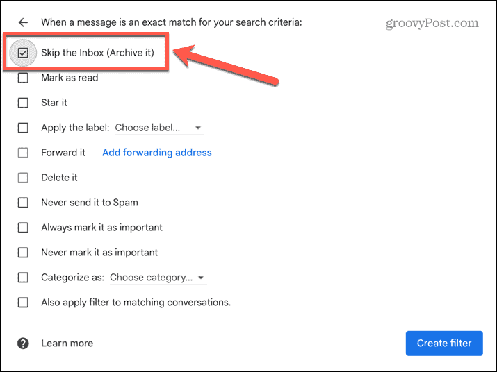 gmail posteingang überspringen