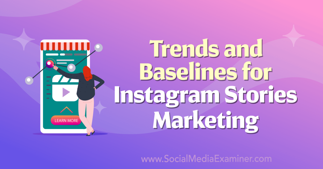 Trends und Baselines für Instagram Stories Marketing von Michael Stelzner