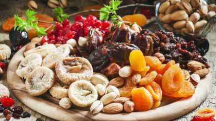 Was sind die Vorteile von Trockenfrüchten? Was passiert, wenn Sie getrocknete Früchte auf der Sahur essen?