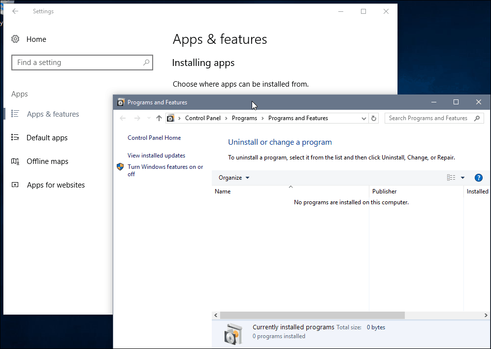 So verwalten Sie Apps im Windows 10 Creators Update