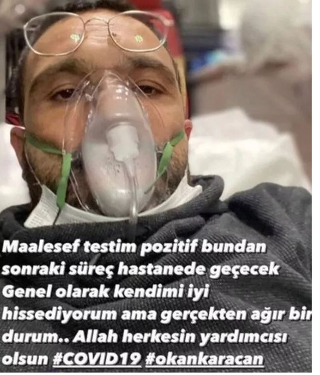 Es gibt Neuigkeiten von Okan Karacan, der das Coronavirus gefangen hat! In Tränen im Krankenhaus ...
