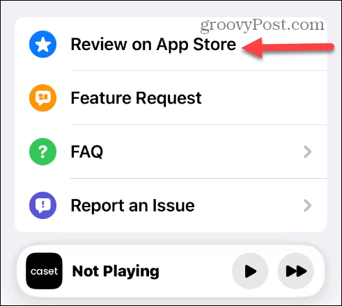 Verhindern Sie, dass Apps auf dem iPhone nach Bewertungen fragen