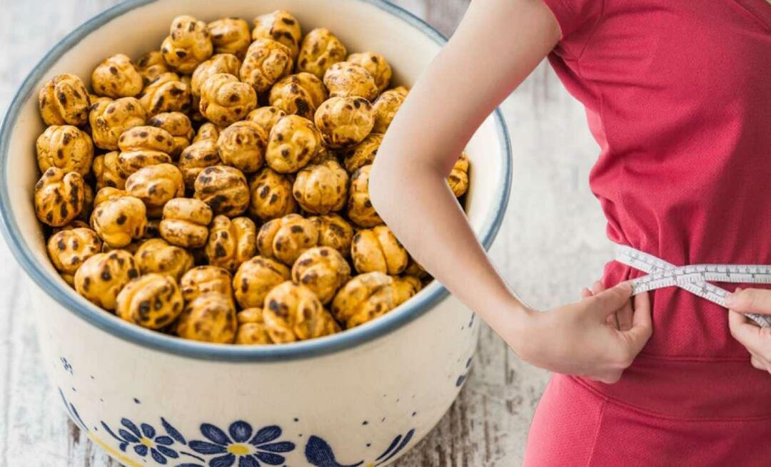 Es schneidet den Appetit wie ein Messer! Einmal täglich 1 Handvoll verzehren.