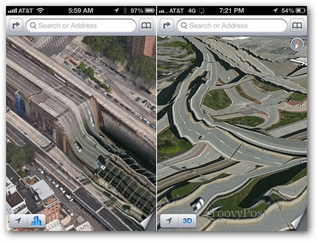 Apple Maps sind weniger genau als laut Google und Bing Study