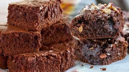Wie macht man den einfachsten Brownie-Kuchen? Tipps für die Zubereitung echter Brownie-Kuchen