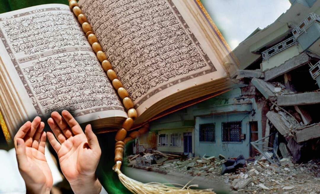 Was sind die Erdbebenverse im Koran? Was sagt die Häufigkeit von Erdbeben aus?