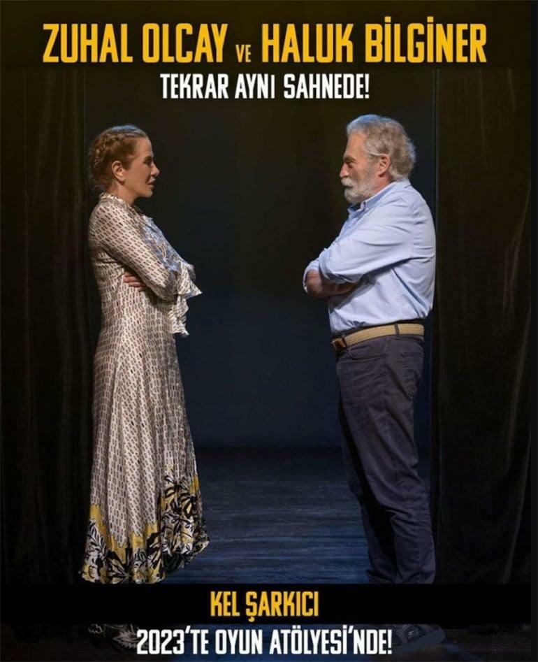 Zuhal Olcay und Haluk Bilginer treffen nach Jahren auf der neuen Bühne aufeinander