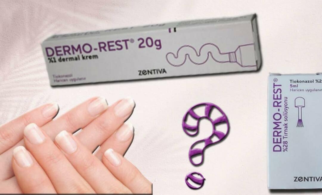 Was ist Dermo-Rest-Creme, welche Wirkung hat sie? Was sind die Nebenwirkungen? Verwendung von Dermo-Rest!