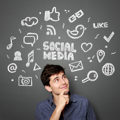 Shutterstock 195727478 Tafelbild der sozialen Medien