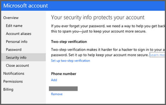 Sicherheit: Microsoft führt die Microsoft-Konten der Benutzer in zwei Schritten ein