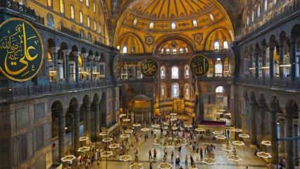 Es war das erste Mal in der Geschichte der Hagia Sophia! Nach 89 Jahren tauchten in der Moschee Azan-Klänge auf
