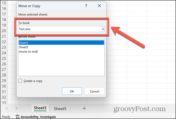 Excel, um Dropdown-Liste zu buchen