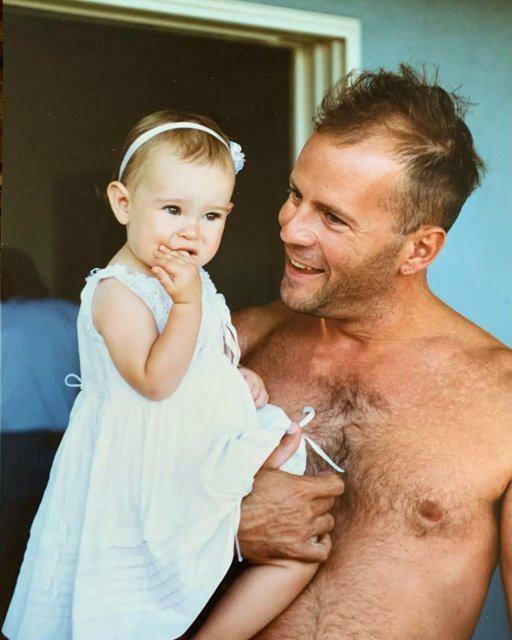 Bruce Willis und seine Tochter Rumer Willis