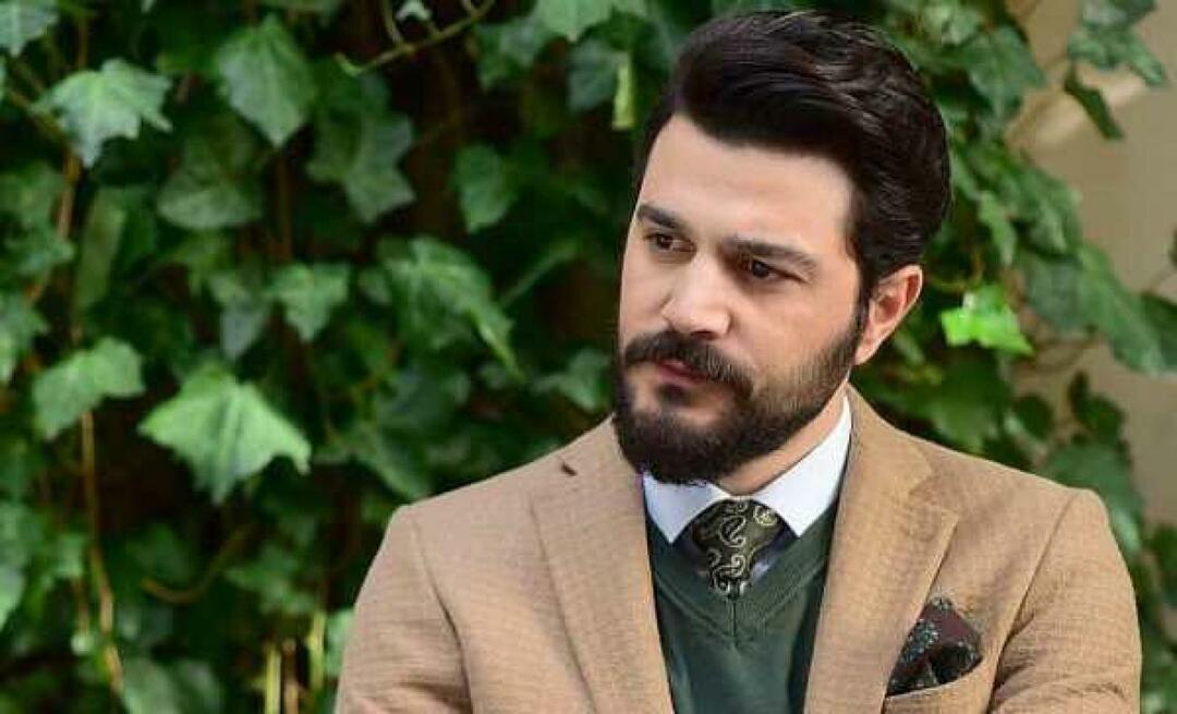 Schauspieler Burak Sevinç rebellierte gegen die Industrie! 