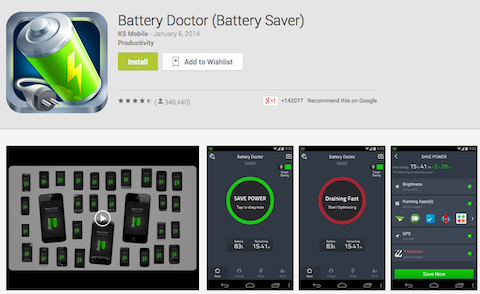 Batterie Arzt App