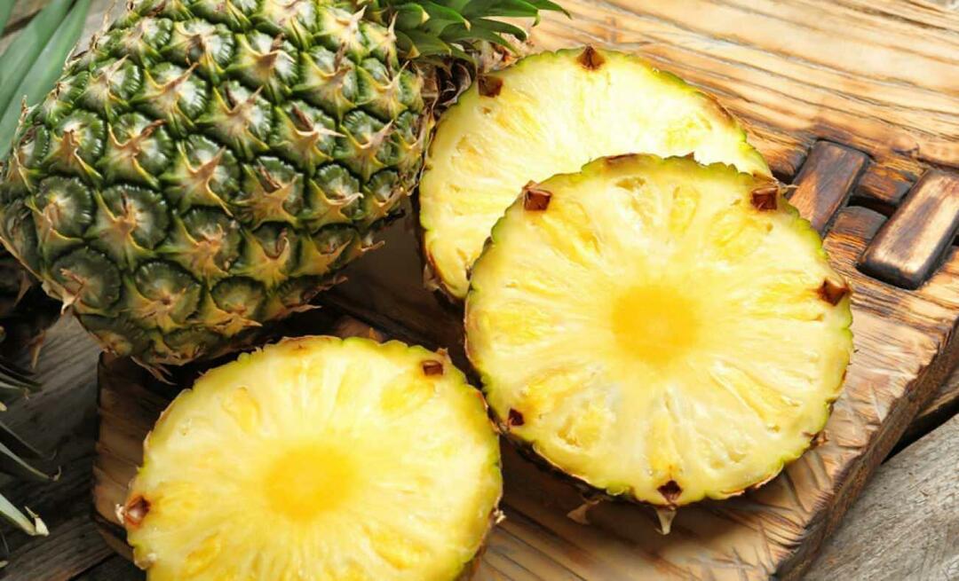 Was passiert, wenn Sie jeden Tag eine Scheibe Ananas essen? Sie werden es nicht glauben, wenn Sie seine Wirkung hören.
