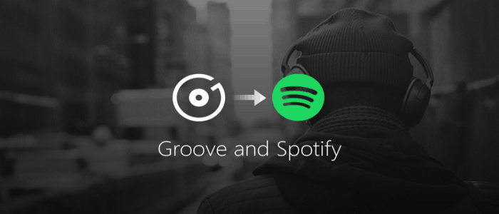 Microsoft Groove Music zu Spotify