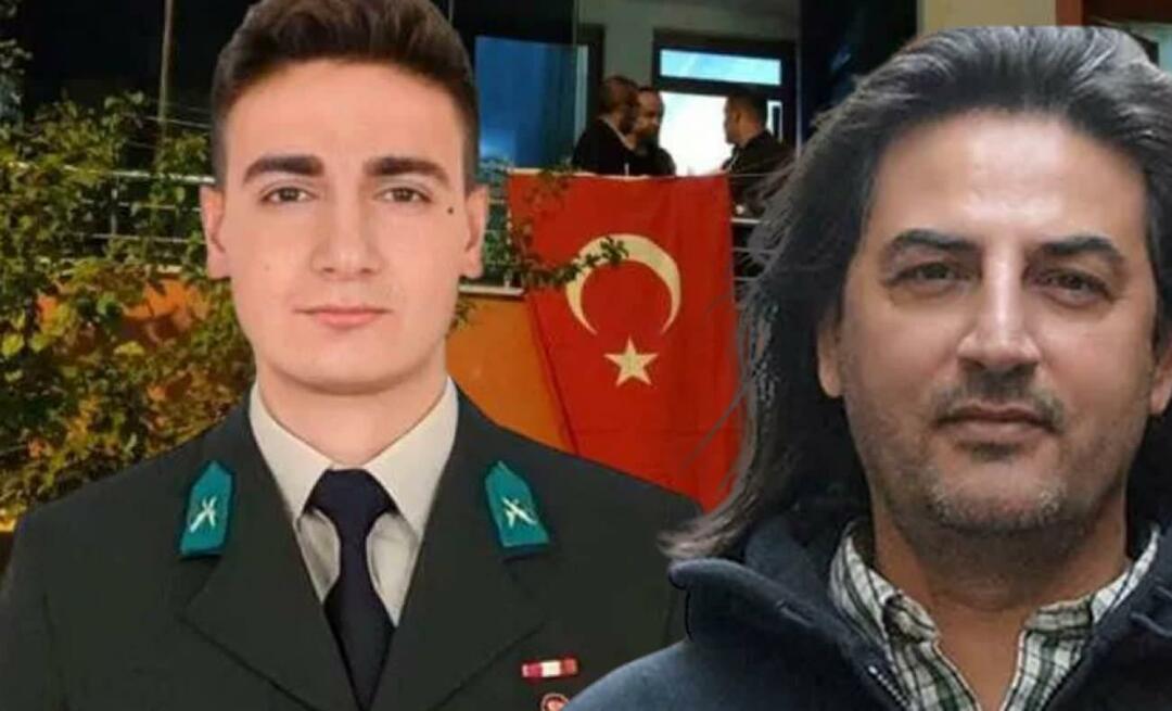 Der Märtyrer Yusuf Ataş brachte Feuer in die Herzen! Sänger Çelik forderte den letzten Wunsch des Märtyrers