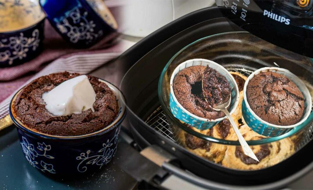 Wie macht man Souffle im Airfryer? Wie viele Minuten und wie viele Grad hält das Souffle im Airfryer?