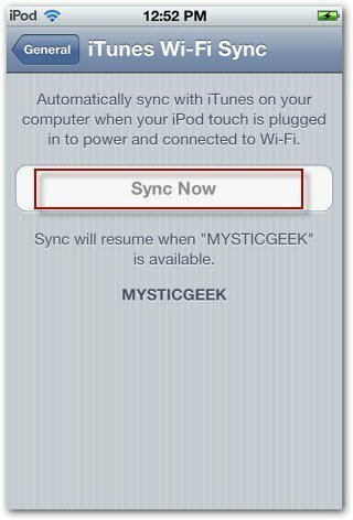 iTunes synchronisieren