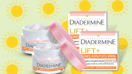 Wie wendet man Diadermine Lift an? Diejenigen, die Diadermine Lift+Sunscreen Spf 30 Cream verwenden