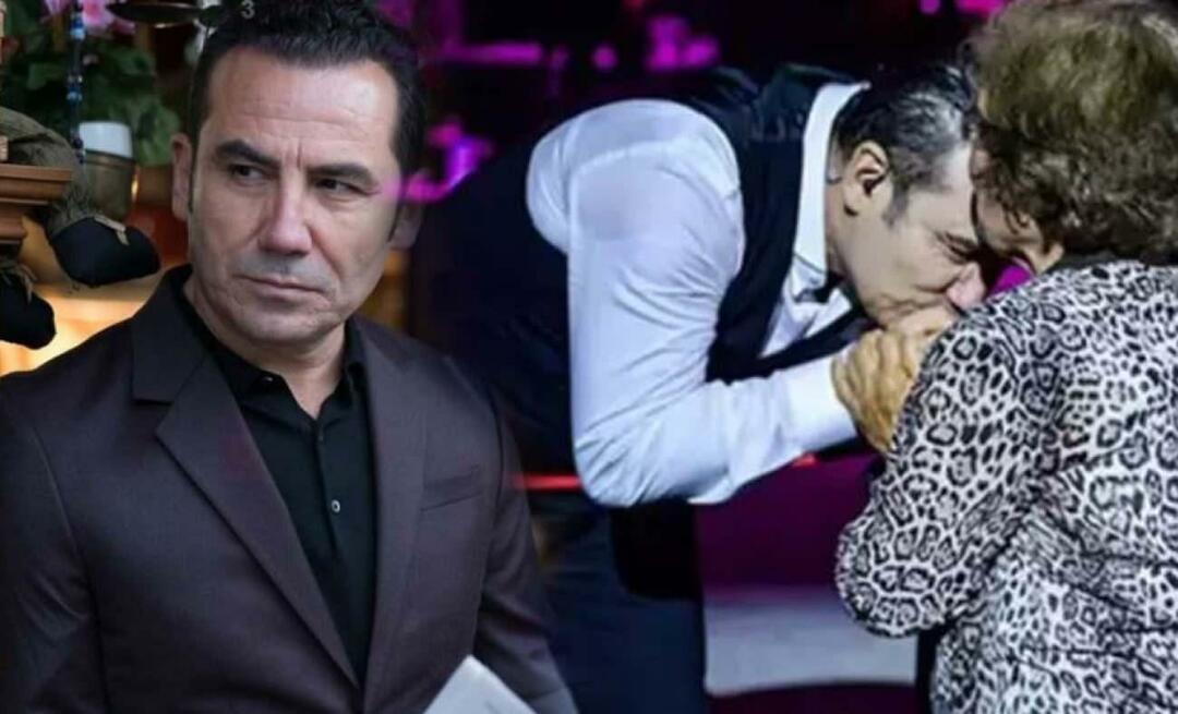 Ferhat Göçer wurde für seine Aktion gewürdigt! Auf der Bühne küsste er die Hand seiner Mutter