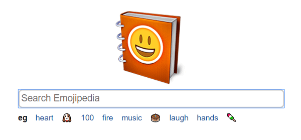 Emojipedia ist eine Suchmaschine für Emojis.