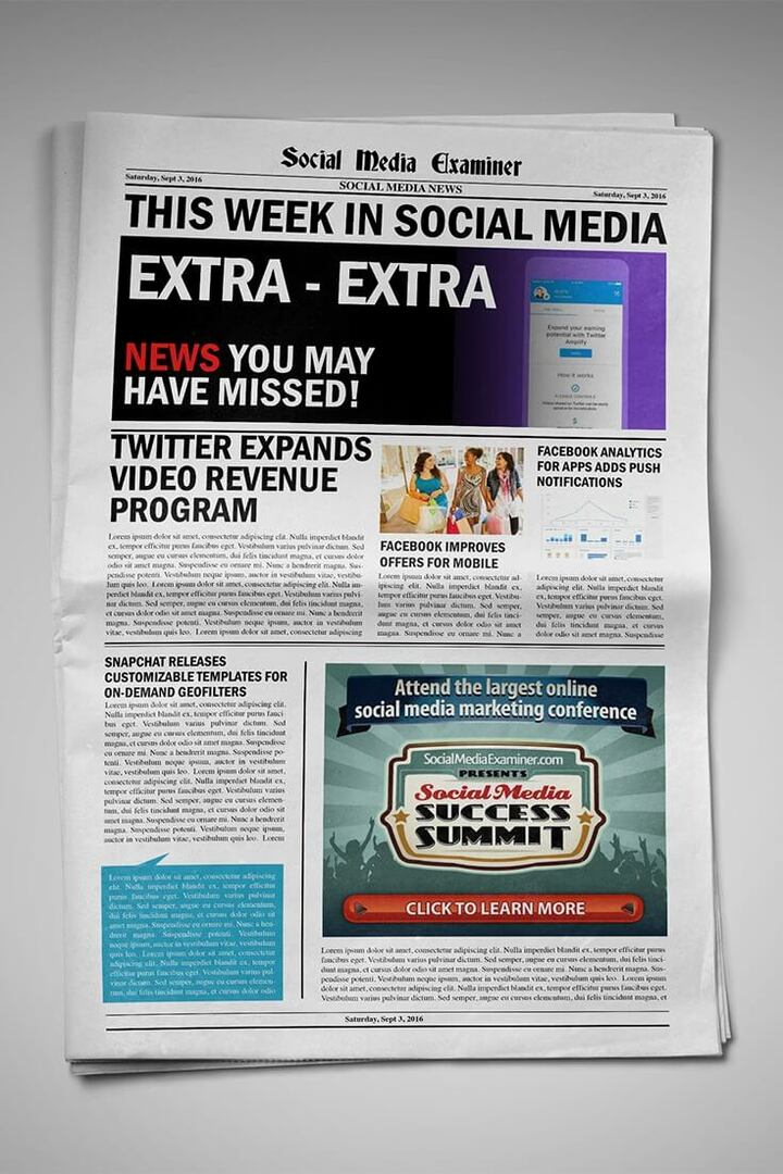 Twitter öffnet Pre-Roll-Videoanzeigen und Video Revenue Sharing: Diese Woche in Social Media: Social Media Examiner