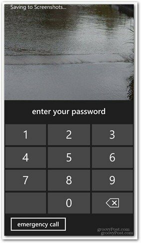 Windows Phone 8 Sperrbildschirm mit Kennwort anpassen