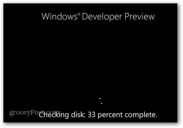 Windows 8 New Disk Error Checking-Funktion