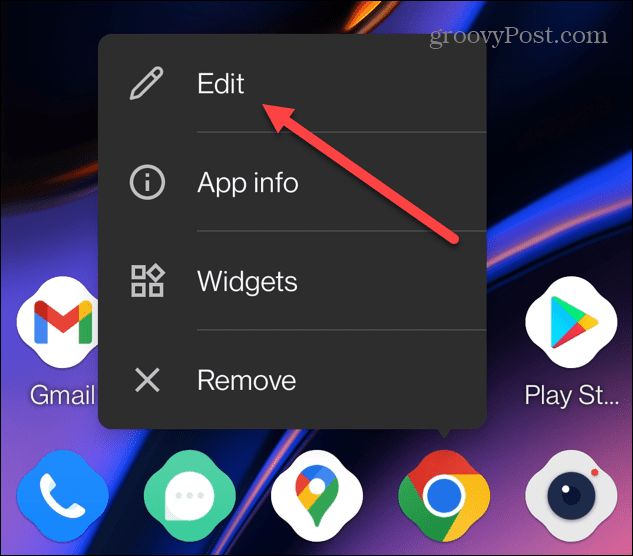 Ändern Sie die App-Symbole auf Android