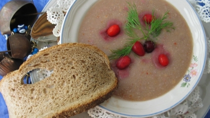 Wie macht man Cranberry Tarhana aus Limette? Leckeres Suppenrezept aus Cranberry Tarhana