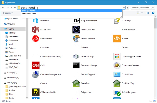 Datei-Explorer alle Apps