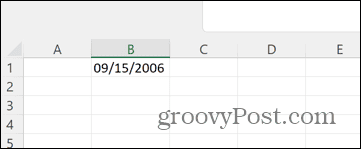 Excel-Konvertierungsdatum