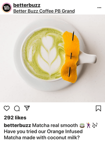So verkaufen Sie weitere Produkte auf Instagram, gestyltes Fotobeispiel 2.