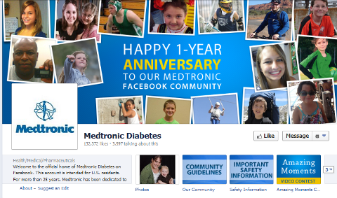 medtronic Facebook-Seite