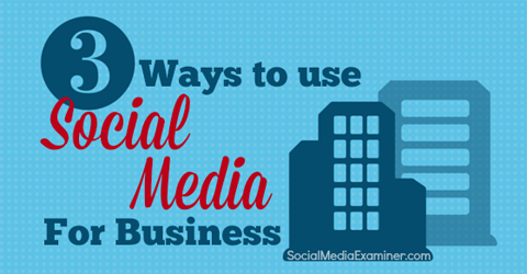 Nutzen Sie Social Media für Unternehmen