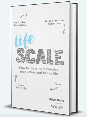 Brians neuestes Buch trägt den Titel Lifescale.